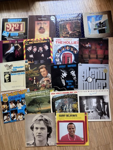 38x vinyl schallplatten - lp,