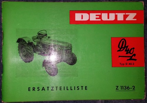 Deutz schlepper d40 - schlepper,
