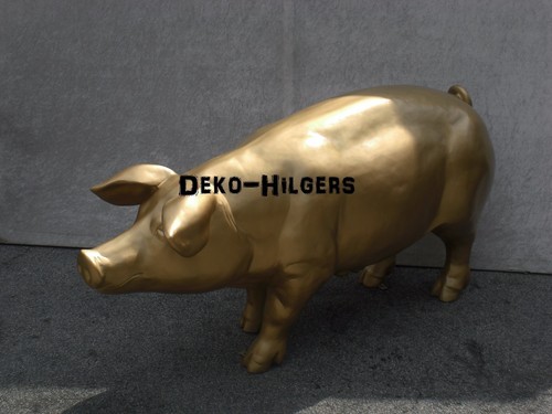 Schwein lebensgroß sau - lebensgroß,