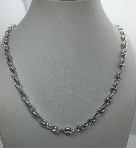 Halskette silber marine strick - silber,
