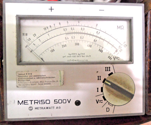 Gossen metrawatt metriso 500v - gossen,