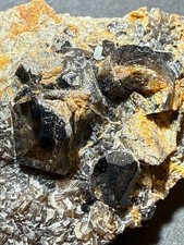Kassiterit (Muskovit), aus Russland, Mineralien N°207/B29