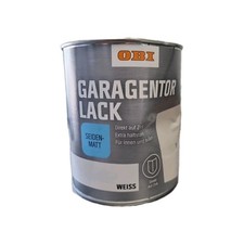750ml Metallschutzlack / Garagentor Lack / 750 ML Dose / weiß BEULE