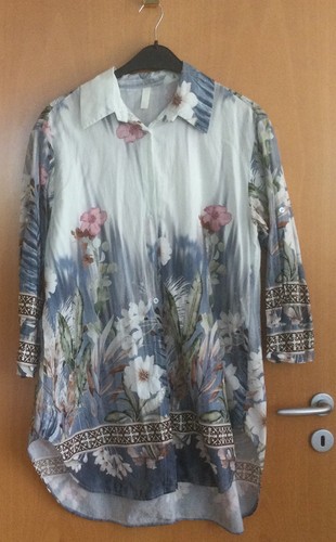 Blusen kleid hemd tunika - kleid, long