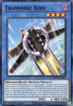 Yugioh transonic bird - yugioh,