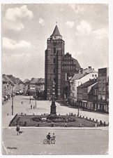 AK Haynau, Niederschlesien, Ev. Stadtpfarrkirche, Chojnów/Polen, 1964, gelaufen