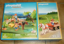 Playmobil 5457 Pony-Reiterhof-Set von 2013 ungeöffnet, MISB