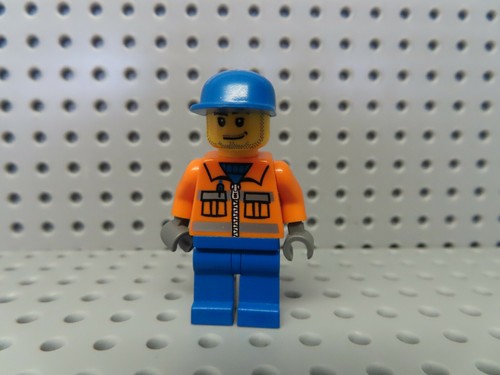 Lego figur city bauarbeiter - city,