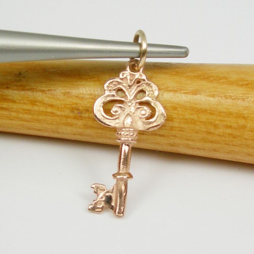 Hope antique key solid - solid, 3d