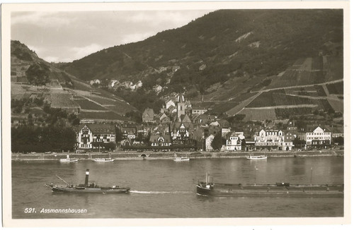 Schleppdampfer mit schleppkahn - schleppdampfer,