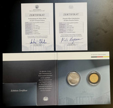 Silber Gedenkmünzen "20 Jahre Deutsche Einheit" 2010 incl. Sonderprägung 