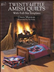 Twenty little amish quilts - little,