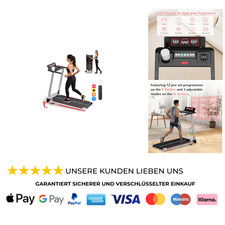 Laufband für Zuhause mit 10%