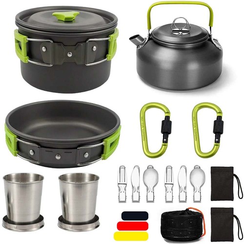 Camping kochgeschirr set - kochgeschirr,