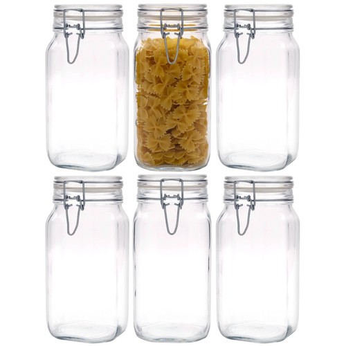6er set drahtbügelglas fido - set,