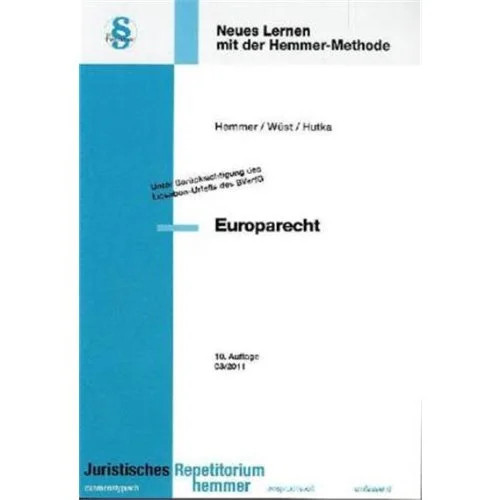 Hemmer wüst hutka europarecht - wüst,