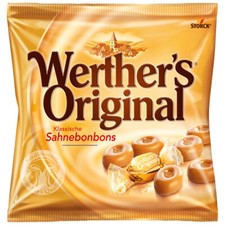 (10,33€/1kg) Werthers Original, Bonbon, 120g Beutel