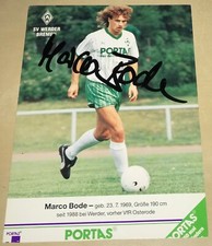 Marco Bode Original signierte