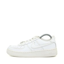 Nike Damen Air Force 1 Low Schuh Weiß Leder Low-Top ämpfung Sneaker EU 38.5