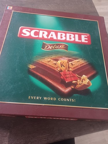 Scrabble deluxe edition - scrabble,