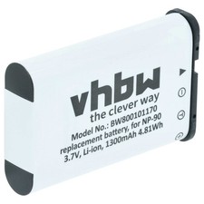 Akku für Casio Exilim EX Serie FH100 H10 H20G H15 HI-Zoom 1300mAh 3,6V