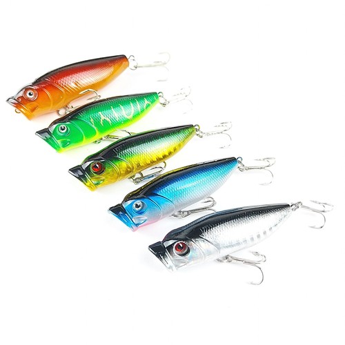 5er set popper wobbler - 5er, 6cm