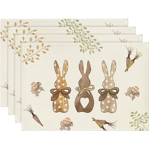 Hasen karotten ostern 4er set - ostern,
