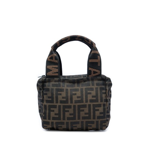 Fendi mini zucca canvas - mini,