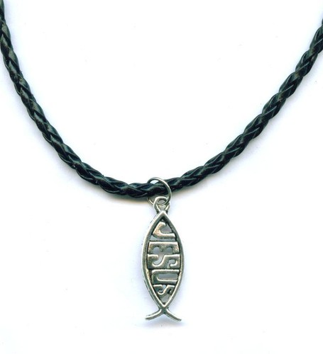 Halskette jesus fisch - ,