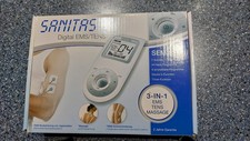 Sanitas SEM 43 Digital 3 In 1 EMS TENS Massage 2 Kanäle / 4 Elektroden