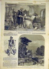 Original alter antiker Druck