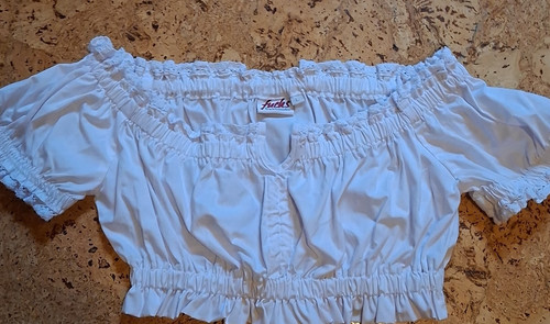 Fuchs dirndlbluse damen weiß - damen,