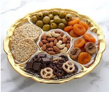 5 Fächer Snack Servierschale