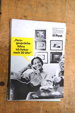 Plakat post ferngespräche - plakat,