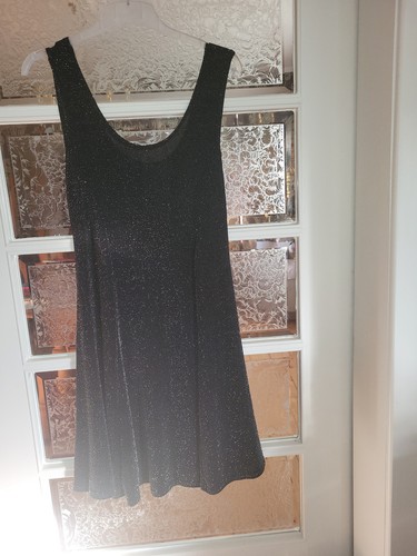 Trägerkleid mit glitzeroptik - trägerkleid,