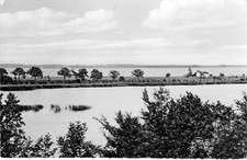 Ludwigsburg AK Campingplatz Ostsee Ansichtskarte Stempel 1951 Kleinformat
