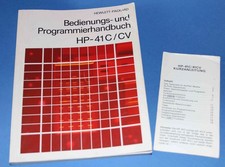 HP41C / CV Bedienungs- und