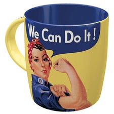 Kaffeebecher WE CAN DO IT - bunt - 330 ml