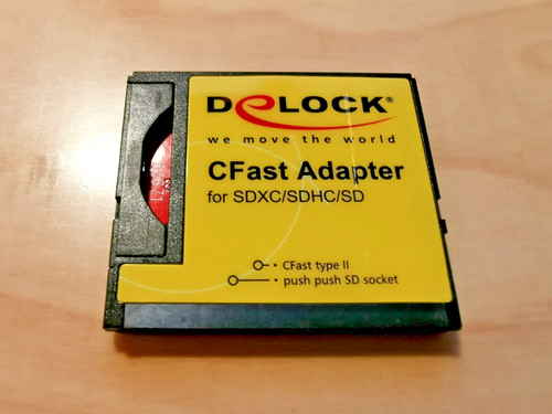 Delock cfast card adapter - delock,