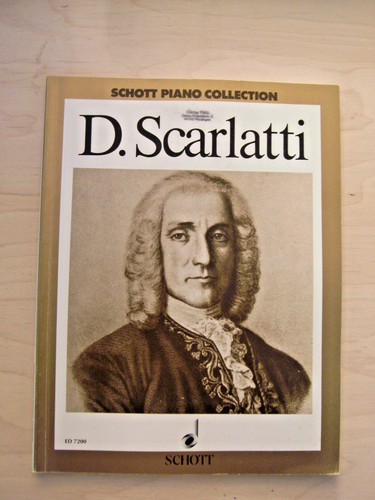 Alte noten scarlatti - noten,