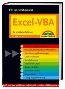 Excel vba schnellübersicht - excel-vba,