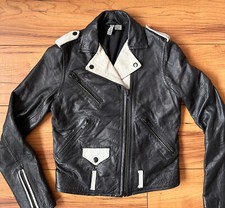 100%ORIG H&M ECHTLEDER BIKER