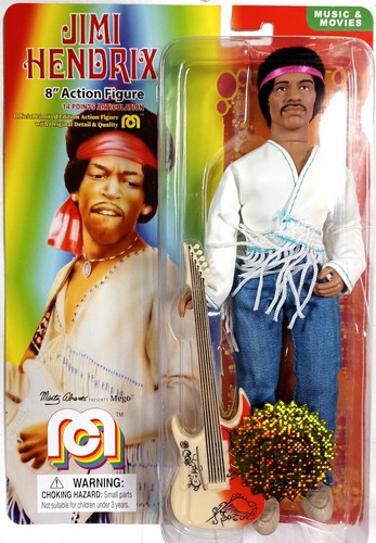 Jimi hendrix actionfigur - jimi, 8"