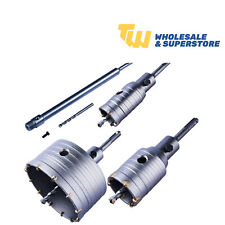 TCT Kernbohrer 40 mm-110 mm Mauerwerk Ziegel Lochschneider SDS Plus Bit Verlängerungsstab