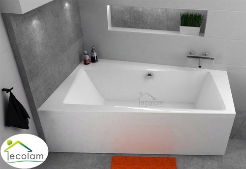 Badewanne trapez eckwanne - badewanne,
