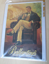 Nostalgisches Emaille-Schild: Ballantines