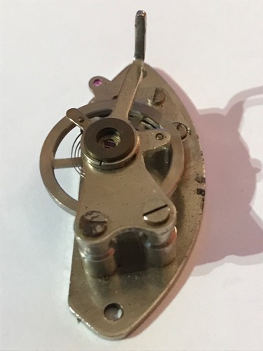 Vintage gebogene uhr unruh - uhr,