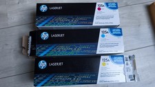 3x Original HP 125A Toner Set
