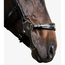PS of Sweden Schwarz Cob Nasenriemen Hackamore