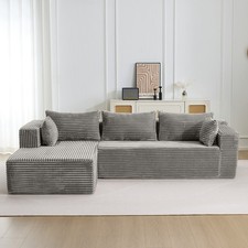 3-Sitzer-Sofa L-Form mit